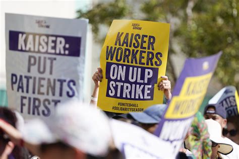 Kaiser Permanente strike over pay and staff shortages heads into final day with no deal in sight